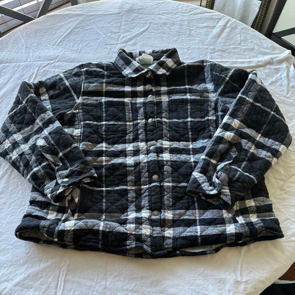 Women’s Dickies Quilted Flannel Shirt Jacket sz XXL or Men’s L